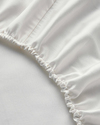 Splendent Çerçeveli Lyocell Çift Kişilik Nevresim Takımı 200x220 cm Beyaz - Bej