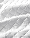 Splendor Saten Çift Kişilik Yatak Örtüsü Takımı 200x220 cm Beyaz