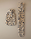 Spotty Sıcak Su Torbası 33x19 cm Krem-Siyah