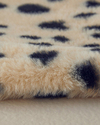 Spotty Sıcak Su Torbası 33x19 cm Krem-Siyah