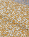 Spring Petal Baskılı King Size Pike Takımı 240x220 cm Sarı