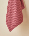 Square Pamuk Yüz Havlusu 50x70 cm Koyu Pembe