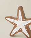 Star Mdf Dekoratif 17x17 cm Beyaz-Kahverengi