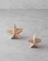 Star Yılbaşı Mum 10 cm Gold