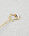 Starry Paslanmaz Çelik T.Çatal-Kaşık Set 4 Parça Gold