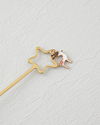 Starry Paslanmaz Çelik T.Çatal-Kaşık Set 4 Parça Gold