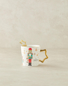 Stary Soldier New Bone China Kaşıklı Kupa 360 ml Kırmızı - Yeşil