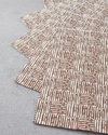 Straw Line Kağıt 20'li Kağıt Peçete 33x33 cm Kahverengi