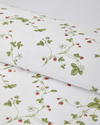 Strawberry Pamuk Tek Kişilik Nevresim Takımı 160x220 cm Yeşil – Kırmızı