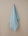 Stripe Edge Pamuk Banyo Havlusu 70x140 cm Mint