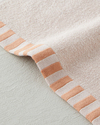 Stripe Edge Pamuk El Havlusu 30x40 cm Pudra