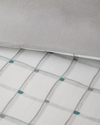 Stripe Harmony  Kolay Ütülenir Tek Kişilik Nevresim Seti 160x220 cm GRİ-YEŞİL