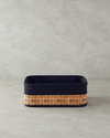 Stripy Bambu Sepet Naturel