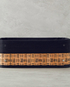 Stripy Bambu Sepet Naturel