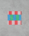 Summer Checkers Kağıt 20'li Kağıt Peçete 33x33 cm Pembe - Yeşil