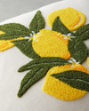 Summer Lemon Kırlent Kılıfı 45x45 cm Natural