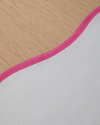 Summer Pink Polyester Runner 40x140 cm Beyaz - Pembe
