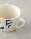 Sun Time Stoneware Kupa 220 ml Sarı-Yeşil