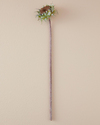 Sunflower Stem Tek Dal Yapay Çiçek Gri