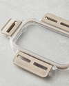 Super Lock 3'lü Saklama Kabı Bej