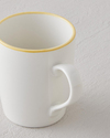 Sway Bone Porselen 2'li Kupa 290 ml Sarı