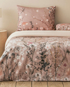 Sweet Spring Dijital Baskılı Soft Cotton Çift Kişilik Nevresim Takımı Gül Kurusu
