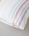 Sweet Stripes Kolay Ütülenir 2'li Yastık Kılıfı 50x70 cm Pembe