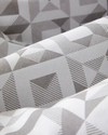 Symetra Kolay Ütülenir Çift Kişilik Nevresim Takımı 200x220 cm Gri