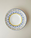 Talavera Feast Porselen Makarna Tabağı 27 cm Beyaz - Lacivert