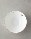 Talisman Bee Bone China Kase 15 cm Siyah-Gold