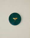 Talisman Bee Seramik Bardak Altlığı 11 cm Yeşil