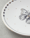 Talisman Butterfly Bone China Pasta Tabağı 21 cm Siyah-Gold