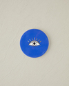 Talisman Eye Seramik Bardak Altlığı 11 cm Lacivert