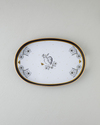 Talisman Heart PP Tepsi 44x30 cm Siyah-Gold