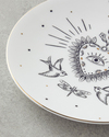 Talisman Magical Bone China Pasta Tabağı 21 cm Siyah-Gold