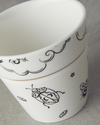 Talisman Magical New Bone China Bardak 230 ml Beyaz-Gold