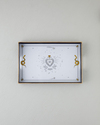 Talisman Magical PP Tepsi 35x35 cm Siyah-Gold