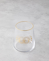 Talisman Mysterious Cam 2'li Bardak 380 ml Şeffaf-Gold