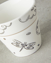 Talisman Sky New Bone China Bardak 230 ml Beyaz-Gold