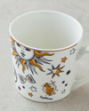 Talisman Spirit New Bone China Kupa 370 ml Siyah-Beyaz-Gold