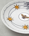 Talisman Spirit New Bone China Pasta Tabağı 20 cm Siyah-Beyaz-Gold