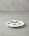 Talisman Spirit New Bone China Pasta Tabağı 20 cm Siyah-Beyaz-Gold