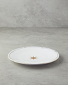 Talisman Sun Bone China Servis Tabağı 27 cm Siyah-Gold