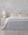 Tassel Dream Supersoft Çift Kişilik Battaniye 200x220 cm Gri