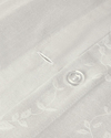 Taylor Lyocell Saten Çift Kişilik Nevresim Takımı 200x220 cm Beyaz