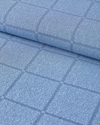 Textured Check Kolay Ütülenir Çift Kişilik Nevresim Seti 200x220 cm Lacivert