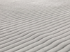 Thick Ribbed Fitilli Halı Gri