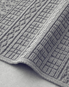 Thore Pamuklu Kilim Gri