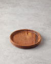 Timbered Akasya Sunumluk 15x2 Cm Kahverengi