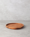 Timbered Akasya Sunumluk 20x2 cm Kahverengi